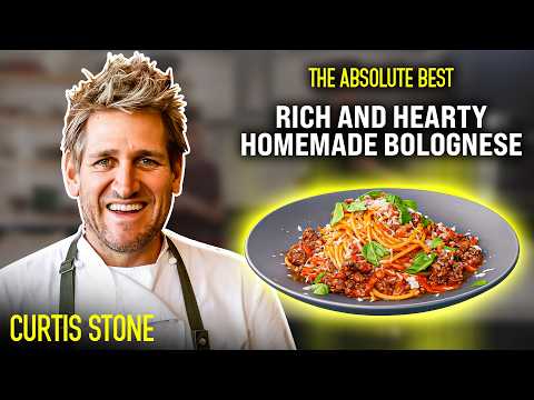 How to Make the PERFECT Spaghetti Bolognese | Curtis Stone