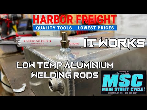 harbor freight aluminum welding rods