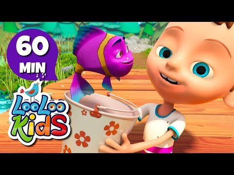 Once I Caught a Fish Alive - Jolly Songs for Children | LooLoo Kids