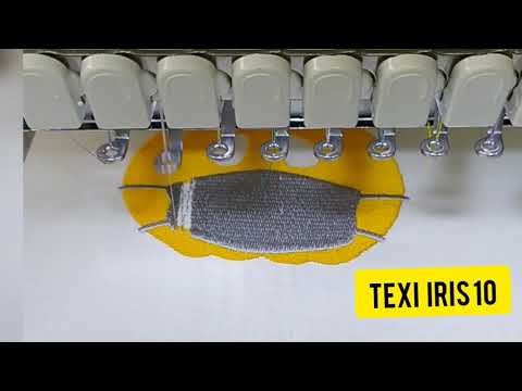 Texi Íris embroidery 10 needles machine
