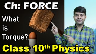 Ch: Force | Moment of Force or Torque | Class 10th Physics ICSE