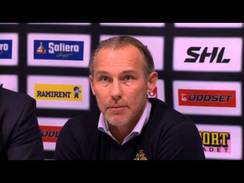 Presskonferens efter Färjestad-AIK