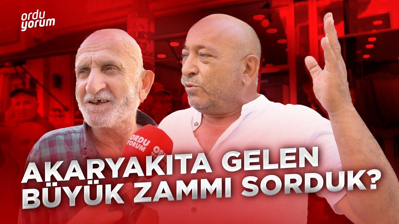 Akaryakıta Gelen Büyük Zamları Vatandaşlara Sorduk!