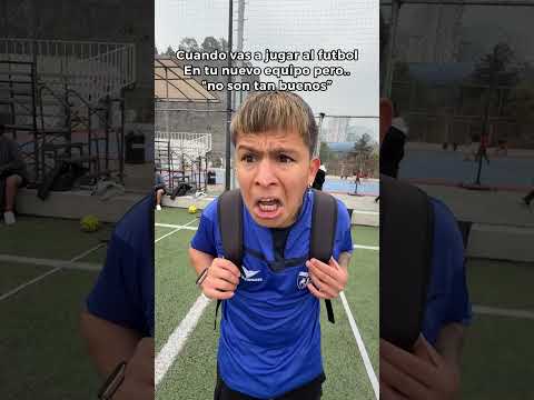 POV: Cuando Vas A Jugar Al Futbol Con Tu Nuevo Equipo 😂🚀 Paul Ferrer #short