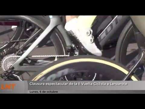 Clausura espectacular de la II Vuelta Ciclista a Lanzarote