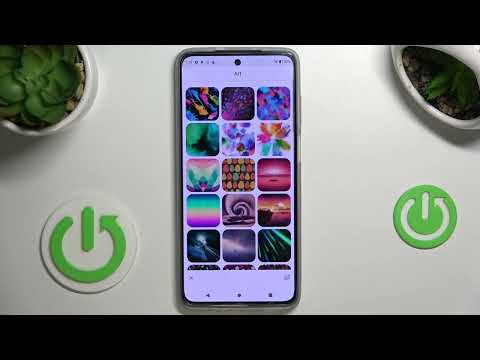 How to Change Wallpaper on Motorola Moto G82 - Manage Home & Lock Screen Cover