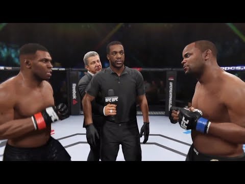 Daniel Cormier vs. Mike Tyson (EA Sports UFC 2) - CPU vs. CPU - Crazy UFC 👊🤪