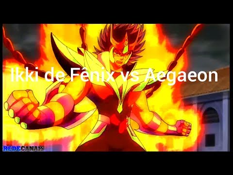 Os Cavaleiros do zodíaco  ômega ikki de Fênix vs Aegaeon da espada do trovão   [ AMV ]   LINKin Park