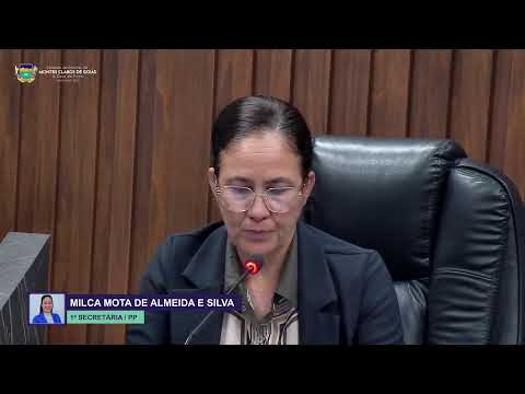 79ª Sessão Ordinária da 15ª Legislatura da Câmara Municipal de Montes Claros de Goiás - 31/08/2026