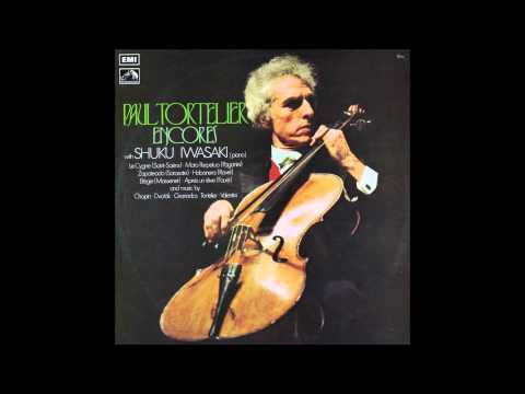 Paul Tortelier With Shuku Iwasaki‎-- Encores side 1