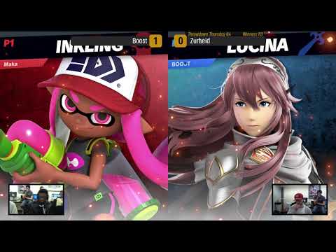 Throwdown Thursday 64 - Winners R3 - (Lucina) Boost vs Zurheid (Inkling/Isabelle)
