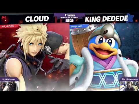 FREAKS Ultra 47 Singles Winners Semis: FRKS | Cheeks (Cloud) vs FRKS | The Highwayman (Dedede)