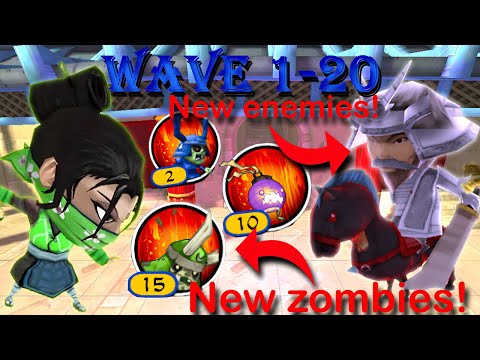 SvZ Defense 2 Zombies vs Allies Wave 1-20
