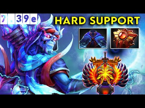 Lich Immortal Hard Support - Dota 2 Patch 7.39e Pro Pub Gameplay