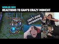 [Compilation] Casters & Streamers' reactions to GAM' crazy moment | Worlds 2022 | GAM vs TES