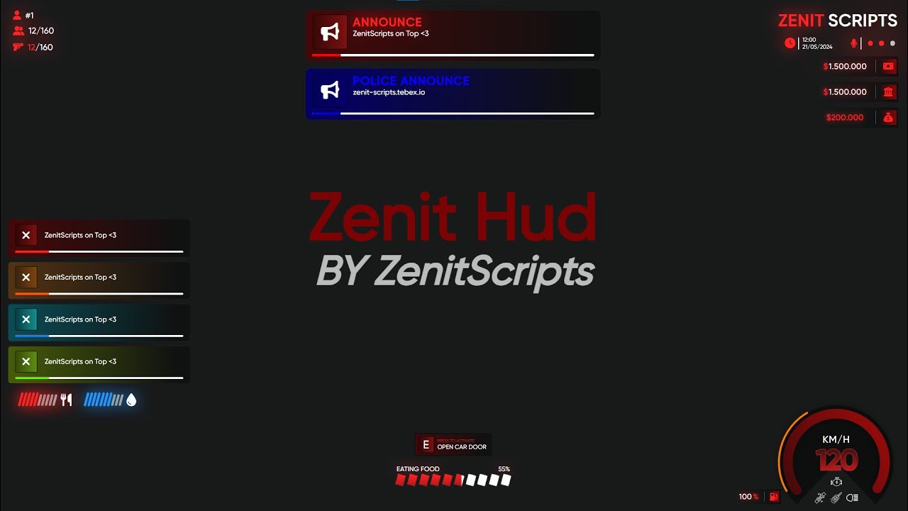 [RELEASE][PAID] Zenit_Hud - Advanced Hud System thumbnail 2