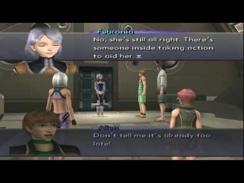 Xenosaga III HD Cutscene 179 - Rescuing Shion (Elsa Bridge) - JAPANESE - SWIMSUIT MODE