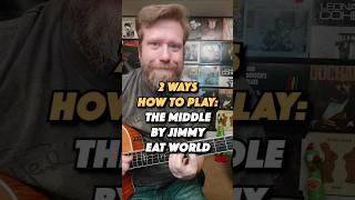 The Middle by Jimmy Eat World Guitar Lesson (Simplified) #guitarlesson #guitartutorial #guitarcover