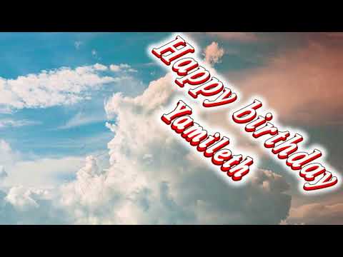 Happy birthday Yamileth