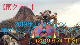 【雨グリ！】2019年ハロウィン雨キャングリーティング！(2019.9.24 TDS)