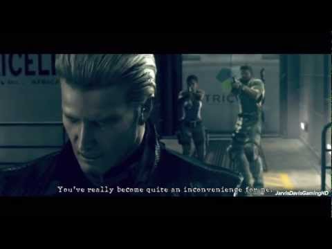 Resident Evil 5 Albert Wesker Cutscene Rematch【HD】