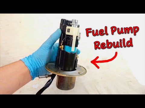 How To Rebuild Motorcycle Fuel Pump | 2003-2004 Suzuki SV650/SV1000