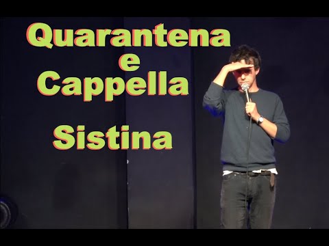 LUCA RAVENNA. QUARANTENA IN COPPIA E CAPPELLA SISTINA.