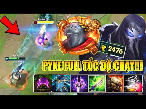 PYKE BƠI VỚI TỐC ĐỘ ÁNH SÁNG HỐT 42 KILL TẠI URF 2022!!