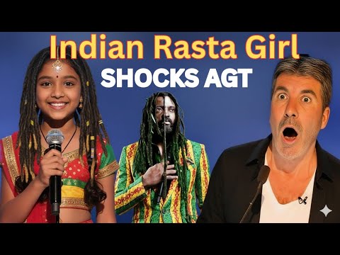 10-Year-Old Indian Rasta Girl SHOCKS America's Got Talent With Emotional Tribute to Lucky Dube...