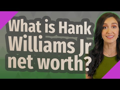 Hank Williams Jr Net Worth