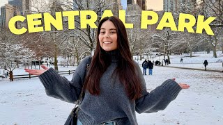 New York sous la neige ❄️🎀 - VLOGMAS 15