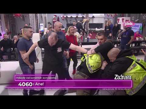 Zadruga 6 - HAOS! Janjuš pokušao da nasrne na Miljanu i Mariju, Bebica postao živi zid- 11.02.2023.
