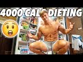 FULL DAY OF EATING ON A CUT | 4000 CALS PER DAY!?