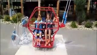 Dad Films Horrifying Bungee Cord Snap Moments Before Son Launched