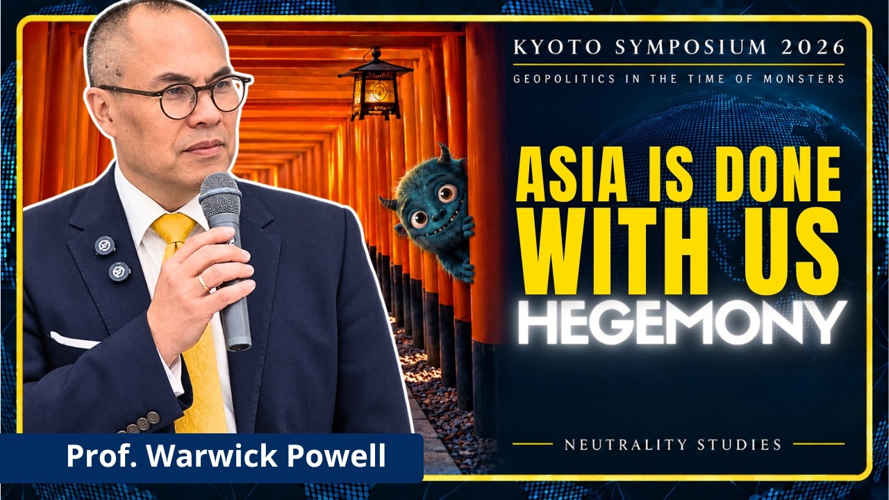 Asia After US Hegemony: China, ASEAN and a New Security Order | Dr. Warwick Powell