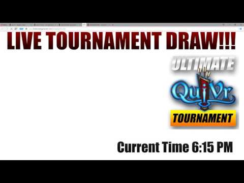 UQT 1 - Tournament Draw