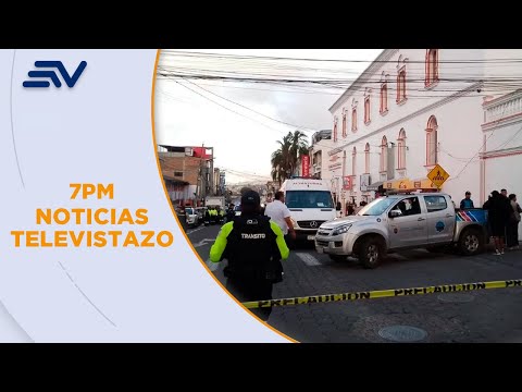 Doble crimen causa alarma en el centro de Otavalo en Imbabura | Televistazo | Ecuavisa