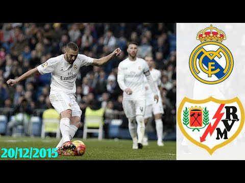 Real Madrid vs Rayo Vallecano 20/12/2015 ● La Liga 2015/2016 (M16)
