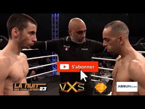 Abdelkader TEGUIG vs pietro SPADONE By #vxs #ko #nuit_des_challenges #saint_fons