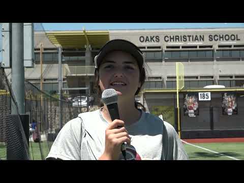 2021 Justine Lambert Softball Skills Video