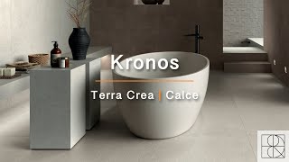 Kronos | Terra Crea - Calce | Keramiek Vloertegels & Wandtegels (Modern Beton Lo