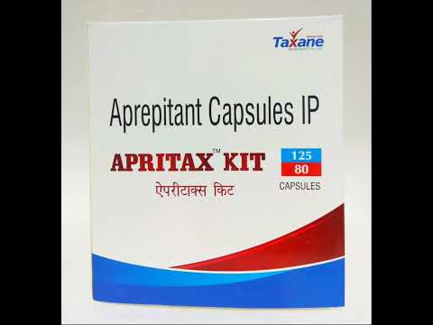 Apritax Capsules IP (Aprepitant) 125 mg Kit