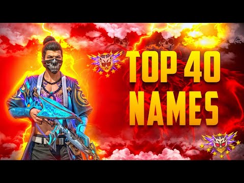 40 Unique Names 🤯 | Free fire Names | Best Front and Stylish 🤯 | 40 Names
