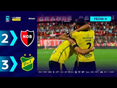 NEWELL'S 2 - 3 DEFENSA Y JUSTICIA | Resumen del partido | #TorneoMercadoLibre 2026 🏆