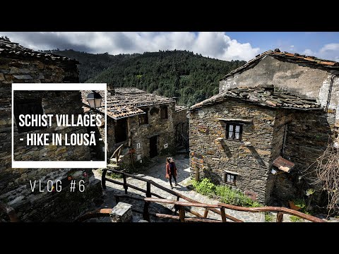SCHIST VILLAGES OF LOUSÃ, PORTUGAL: TALASNAL HIKE W/ MY SISTER | VLOG #6 | BEST OF PORTUGAL (4K)