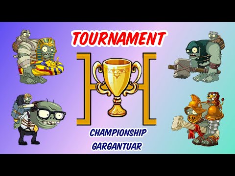 Plants vs Zombies 2 Tournament Gargantuar Destroy Z-Mech Part 1