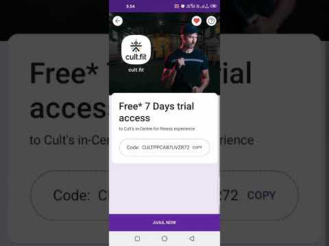 Cult.Fit Gym 7 Days Free Trial #gym #excercise  #body #waightloss #sixpack #bodybuilder #gymlover