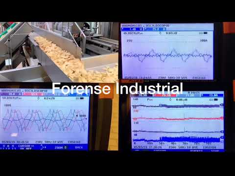 Forense Industrial Cargas sobre una sola fase y neutro con tensión