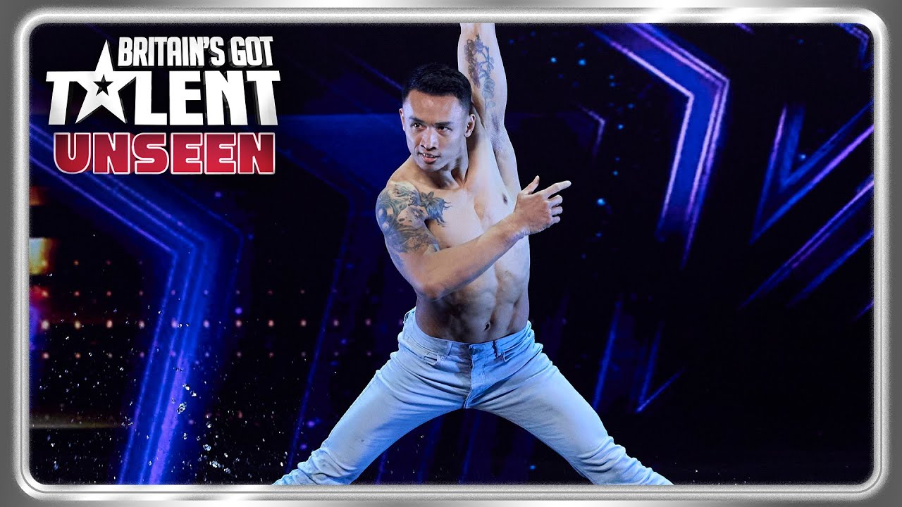 Jimmy Wong's MESMERISING aerial routine comes with a twist! | Auditions | BGT Unseen