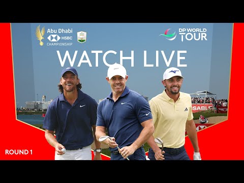 REPLAY | Rory McIlroy, Tommy Fleetwood, Marco Penge | 2025 Abu Dhabi HSBC Championship Day 1